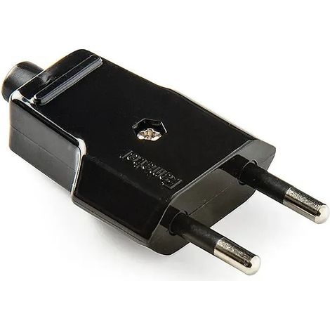 CLAVIJA 10A-250V NEGRO - FAMATEL