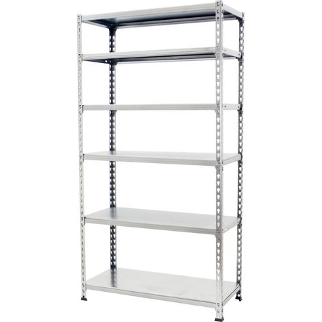 Simonrack Scaffale metallico senza viti zincato 6 ripiani