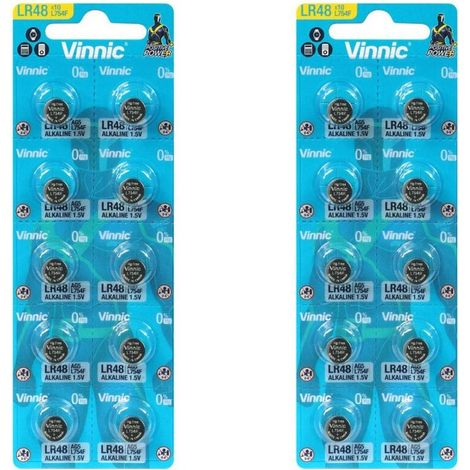 .20 piles AG5 Vinnic , 193, 393, SR48, sr754,  LR754.