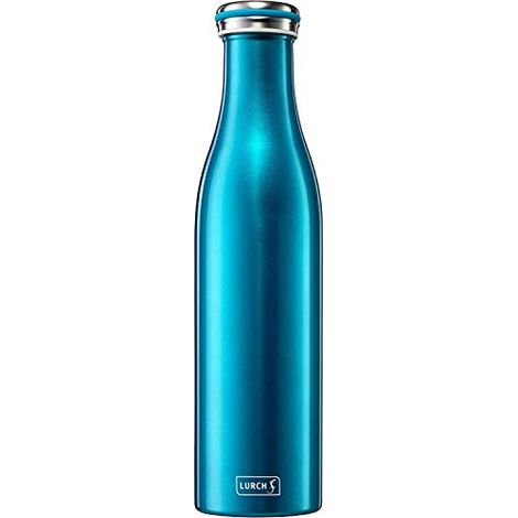 Borraccia termica in acciaio Lurch da 0,75 l, blu navy perlato (1/4)