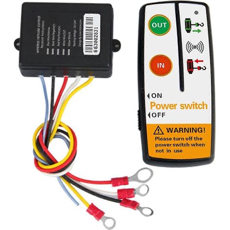 Télécommande de treuil robuste pour UTV, SUV et quad (1/5)