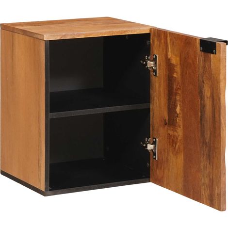 Maison Exclusive - Mobile Appeso da Bagno con lo scaffale Marrone 38 x 33 x 48 cm (1/5)