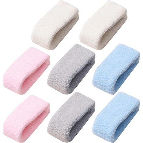 clips OUNONA Lot de 8 fixation pour couvre-lits en tissu d'art haut gamme fêtes fin d'année, maisons (1/5)