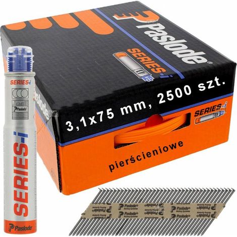 Paslode IM90Ci chiodi scanalati 3,1x75mm confezione 2500