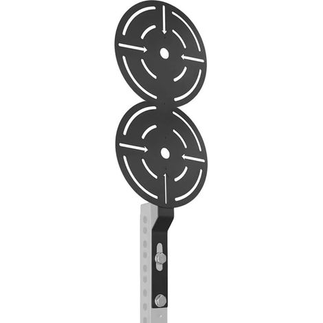 Cible de balle murale pour montage sur rack - Cible de médecine ball avec extension pour rack de squat, fitness à domicile, améliore la puissance explosive et la coordination œil-main (1/5)