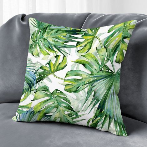 Housse de coussin floral printemps été, décoration maison,40×40cm (1/5)