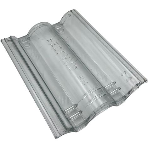 Einside – Tuile en verre française 41,5x33cm – Épaisseur 6,5cm – Poids 4,2kg – Pour toiture lumineuse et durable (1/5)