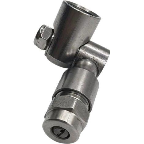 Outil Nettoyage Climatiseur avec Raccord Rapide 14 Pouces(9CM)  Joint rotatif intégré, angle ajustable, nettoyage zones reculées, outils supplémentaires, pour idéal HVAC (1/5)