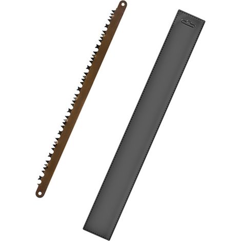 Lame pour scie pliante, scie à archet de survie pour le camping, pour la coupe de bois sec et humide, lame en acier à haute teneur en manganèse, légère (1/5)