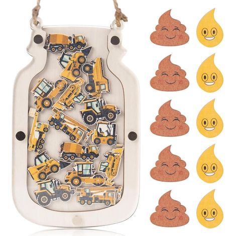 1 Ensemble Pots Récompense pour Enfants, Tableau Récompense en Classe, Camion sur Le Thème L'Océan, Tableau Comportement des Récompenses pour L'Apprentissage la Propreté A (1/5)
