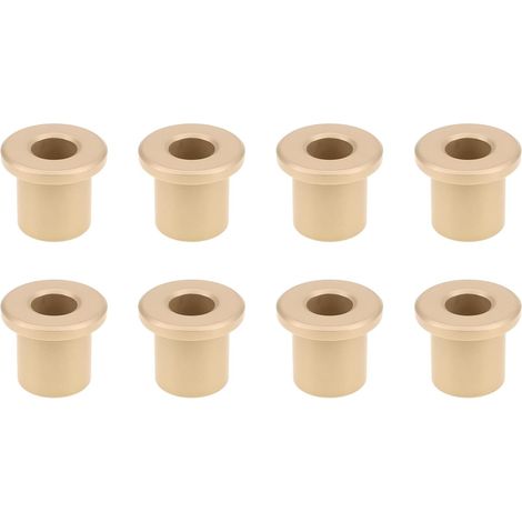8 Bagues à Collerette en Cuivre - 6x10x12 mm - Alliage Durable - Réduction Frottement - Machines CNC et Impression 3D (1/5)
