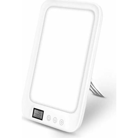 Lampe de Luminothrapie 10000 Lux 3 Couleurs et 6 Niveaux de Luminosit avec Minuterie et Commande Tactile YYV (1/4)