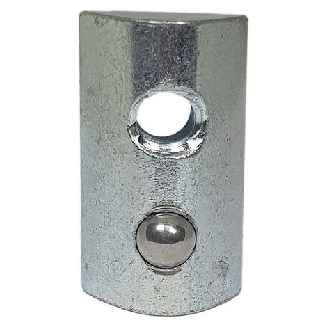 Tuerca perfilada con bola M5 ranura 8 AN 606 (1/5)