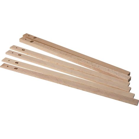 Ausroll-Hölzer Easy Baking Holz, Teig ausrollen (1/4)