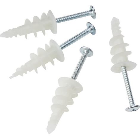 Rawlplug Nylon Self-Drill Plasterboard Fixing Pack Of 25