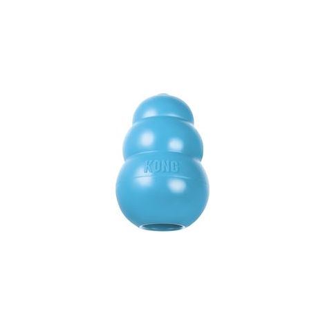 Cachorro - Juguete masticable de goma natural para la dentición - Juguete rellenable para perros para un tiempo de juego prolongado - Juguete para masticar y lanzar para cachorros - Para cachorros peq