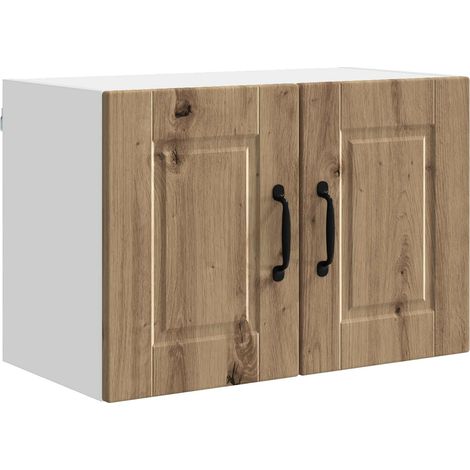 Maison Exclusive - Armadietto a muro PORTO Rovere artigianale 60 x 31 x 40 cm
