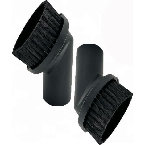 Brosse à poussière,2 Brosses à Poussière 35 mm pour Aspirateur,Brosse Ronde,Accessoire Universel avec Poils Doux en PP,Design Pivotant pour Coins et Surfaces Délicates (1/5)