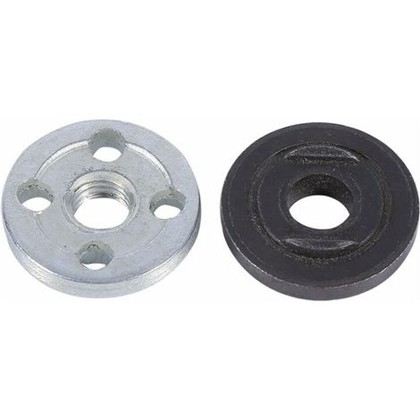 1 Paire de Réparation Meuleuse d'Angle Composante de Montage Pièce Bride Extérieure Intérieure pour 9523