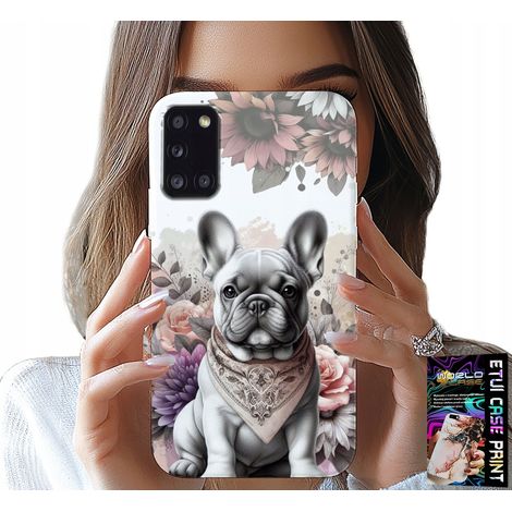 Custodia per Samsung Galaxy A31 - bulldog bulldog cani razze canine retro (1/5)