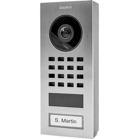 Doorbird D1101V Video-Türsprechanlage Edelstahl