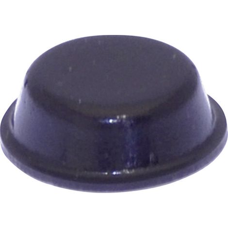 TOOLCRAFT PD2014SW Gerätefuß selbstklebend, rund Schwarz (Ø x H) 14 mm x 4.5 mm 1 St.