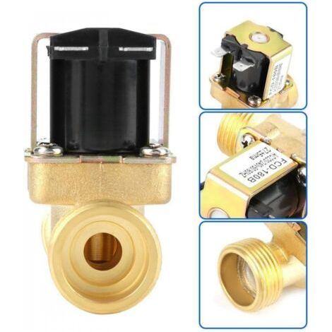 Électrovanne 2 voies G3/4, normalement fermée – Tension 220-240 V – Laiton étanche à l'humidité – Plage de pression 0,02-0,8 MPa – FCD-180B (1/4)
