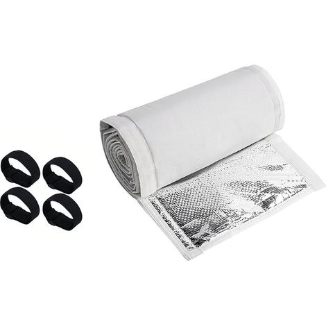 Air Conditioning tube 3 couches HVAC cuivre tube isolation housse de protection solaire résistant à l'eau Magic sticker
