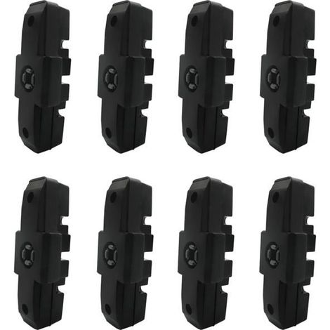 Lot de 8 (4 paires) plaquettes de frein de vélo de 50 mm pour Magura HS/HS11/HS22/HS24/HS33, noires Meoiruery (1/5)
