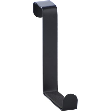 Gancho de la puertas negras para 4 (1/5)
