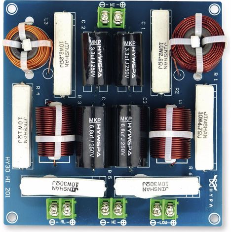 DYNAVOX Frequenzweiche 3W300, 3-Wege, 300W