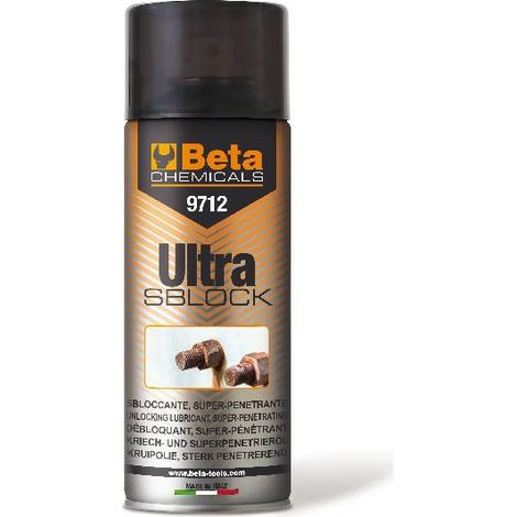 Beta, Preparado Lubricante Penetrante y Desbloqueante, 400ml, Solución Eficaz para Herramientas y Equipos, Prevención de Oxidación y Corrosión