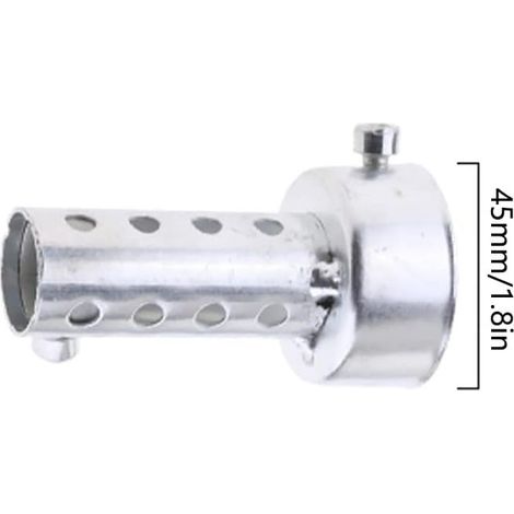 Silencieux d'échappement moto, DB Killer Muffler Baffle, Universal Exhaust Pipe Silencer Noise Canceller, Can Noise Muffler Removable Silencer, 45mm/1.8in