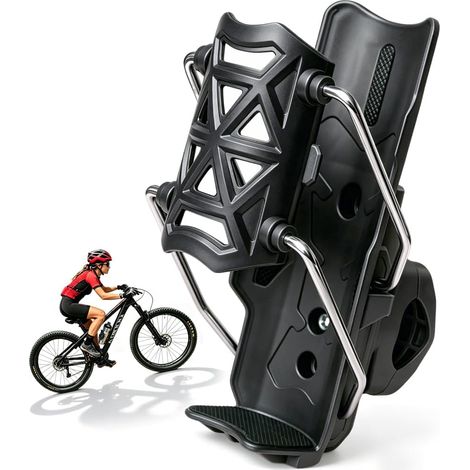 Porte-Gobelet Vélo Moto Universel, Rotatif 360°, Antichoc (1/5)