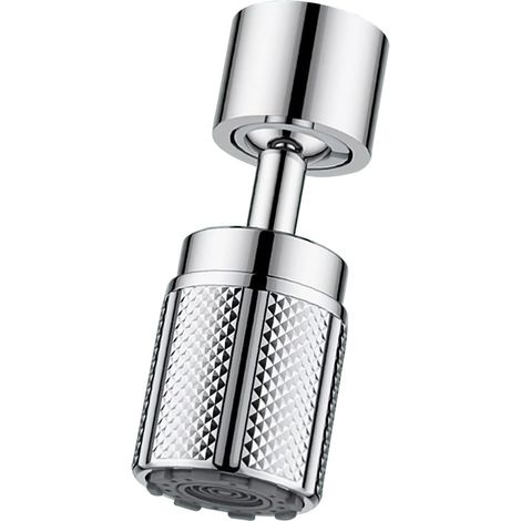Aérateur Robinet Cuisine - 3 Modes Jet Eau - Pivotement 360° - Compatible M22 M24 - Pour Évier et Lavabo - 1 Pièce (1/5)