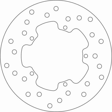 Disque de Frein Fixe compatible avec la marque PIAGGIO ET4 - Homologué TÜV