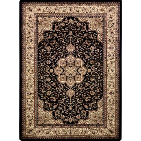 Teppich ROYAL AGY modell 0521 schwarz black 400x500 cm