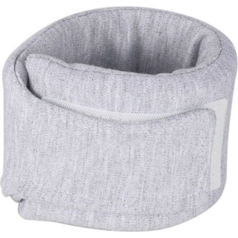 Collerette Chat, Collerettes pour Chat Chiens, Collerette Réglable pour Chat, Doux Collerette Chat,Tour de Cou 26-33 CM, L, Gris (1/4)