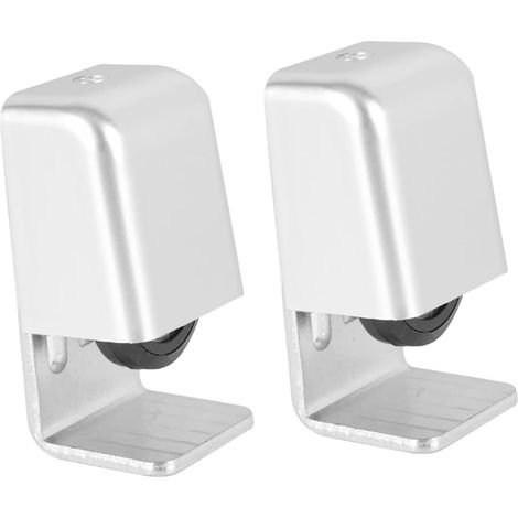 2 pièces guide de sol pour porte coulissante, réglable (1/5)