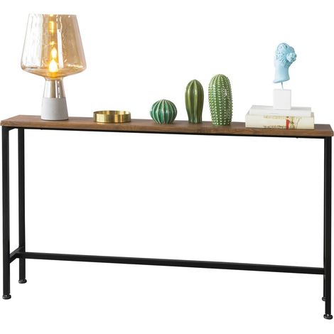 [JAMAIS UTILISE] SoBuy SoBuy FSB19-N Table console - MDF - 120x20x65 cm - Industriel