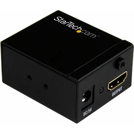 StarTech.com HDBOOST moltiplicatore AV Ripetitore AV Nero (1/5)