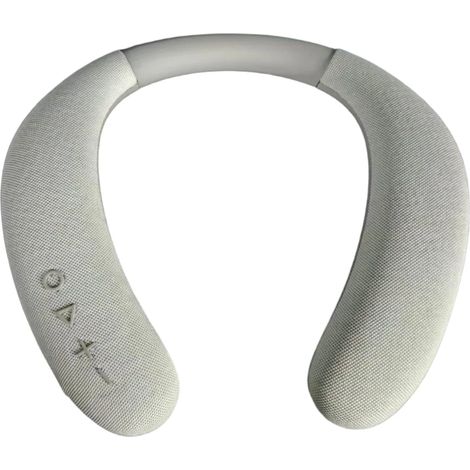 Lecteur de musique sans fil tour de cou (noir) avec emplacement pour carte TF et caisson de basses 6 W (1/5)