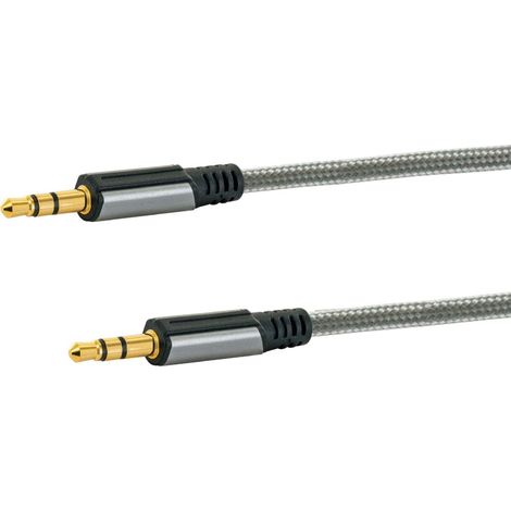AINSTEIN 3,5 mm Klinke Aux Kabel 2,5m, Klinkenstecker Klinkenstecker (1/5)