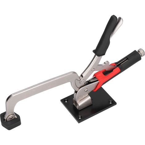 Étau de établi rotatif réglable en acier chrome tungstène pour fixation bois sur bureau, ouverture 155 mm (1/5)