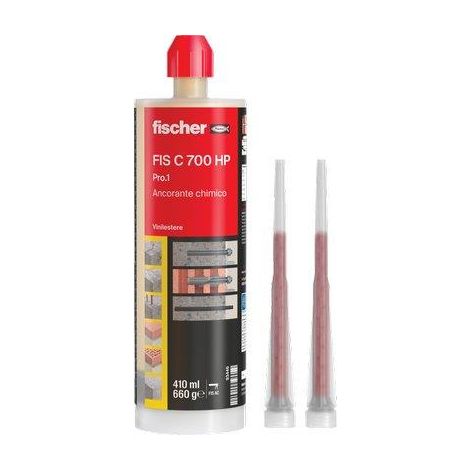 ANCORANTE CHIMICO FIP C700 HP PLUS FISCHER  POLIESTERE ML 400