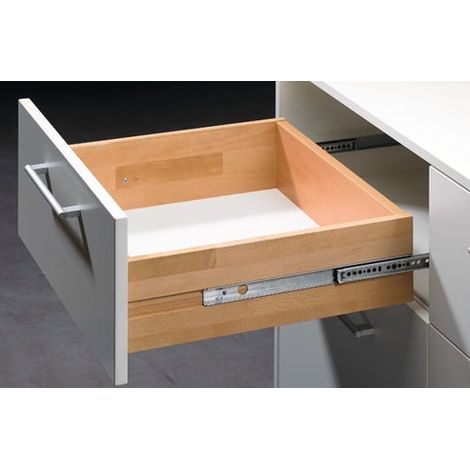 Hettich MB-Kugelauszug, KA 290, 26562, für Holzschubkasten, 310mm, Stahl (1/6)
