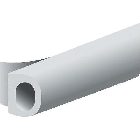 Joint caoutchouc bulbeux - espaces importants - type D coloris blanc longueur 100 m - FRANCE-CALFEUTRAGE