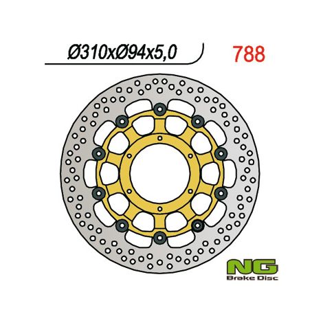 Disco de freno delantero flotante de 310 mm para Honda CBR 1000 RR/CB 1300