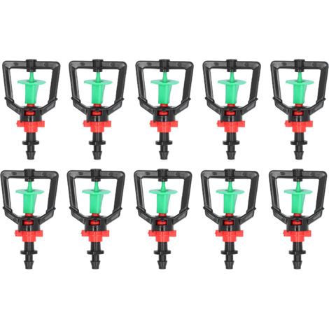 Kit 10x micro asperseur rotatif serre jardin irrigation
