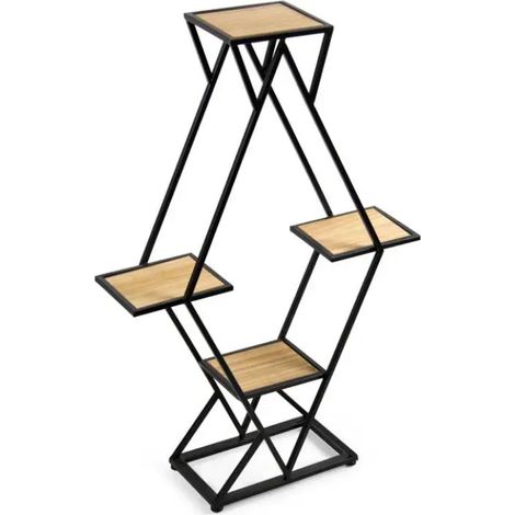 Metallregal 4 Böden 57x16x57